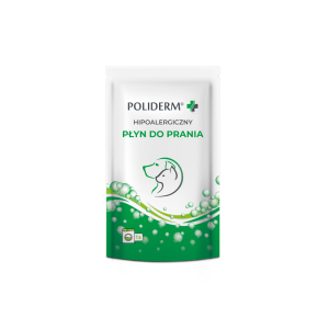 POLIDERM® Płyn do prania - hipoalergiczny płyn do prania i pielęgnacji tkanin dla zwierząt domowych 70 ml