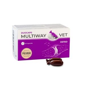 Multiway Vet Duocaps Osteo - preparat na stawy dla psa i kota 60 kapsułek